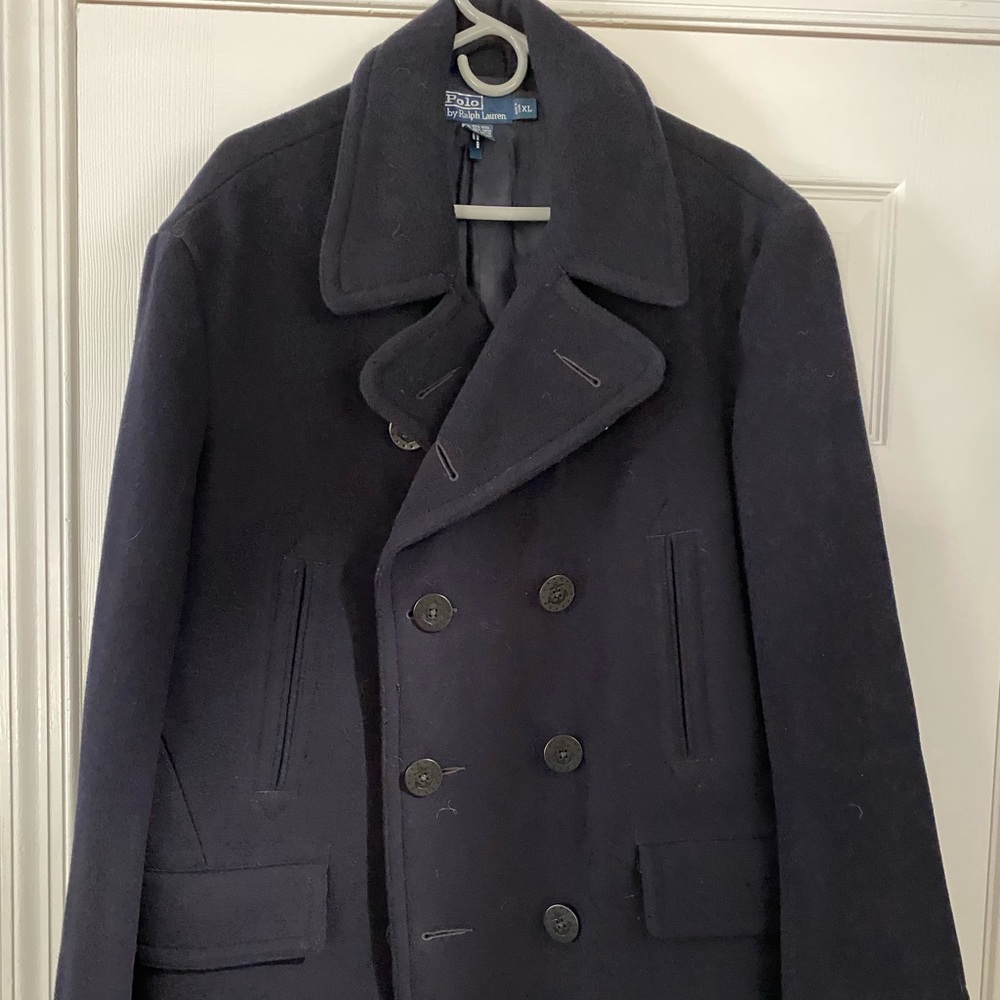 Polo Ralph Lauren Pea Coat Navy